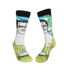 Frankenstein's Monster Socks from the Sock Panda (Adult Large)