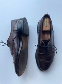 Austin Phillips Wing Tip, Dark Brown (Size 11 M)