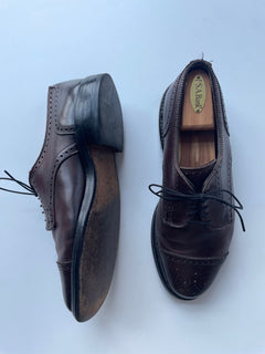 Austin Phillips Wing Tip, Dark Brown (Size 11 M)