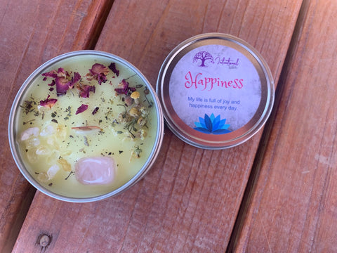 Happiness Intention Candle