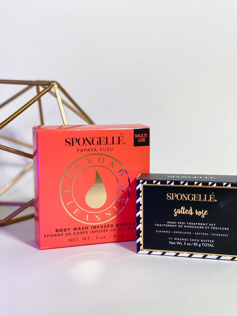 Set of 2 Spongelle (Full Body and Mani-Pedi)