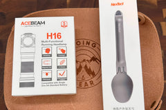 A few examples of items you might find in the EDC Club:
- Nextool Titanium Spork
- Acebeam H16 High Powered Flashlight