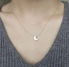 CRESCENT MOON ♡ 14K Gold | Silver Tarnish free Necklace