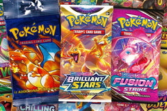 Premier Packs - 5 Pokémon Mystery Booster Packs (1995-2024)