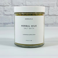 Herbal Milk Salt Bath