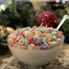 Handmade Cereal Bowl Soy Candle with metal spoon | Birthday | Wedding | Gift  | Bride |Groom | Soy Candle | Fathers Day