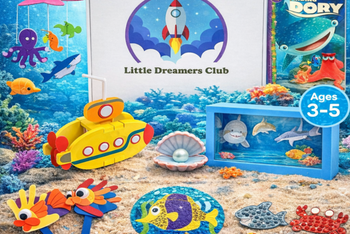 Little Dreamers Club Crafts Subscription Box - MONTHLY Subscription Box