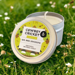 We Are Infinite Soy Candles and Melts - Honeysuckle, Sweetgrass, & Violet - Perks of Being A Wallflower Inspired