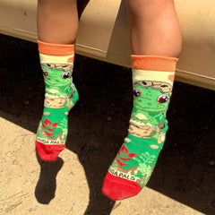 Baby Dinosaurs Socks (Set of Two) (Ages 3-7)