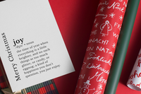 Christmas Greeting Card with Loose Leaf Tea by Aura Herbal Teas