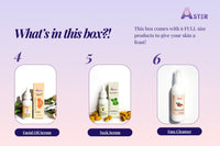Organic Vegan Skincare Gift Set – 6 Full-Size Self Care Products | Aster