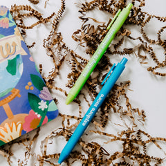 Explore Notebook, Jotter Pens & Laptop Sticker Bundle
