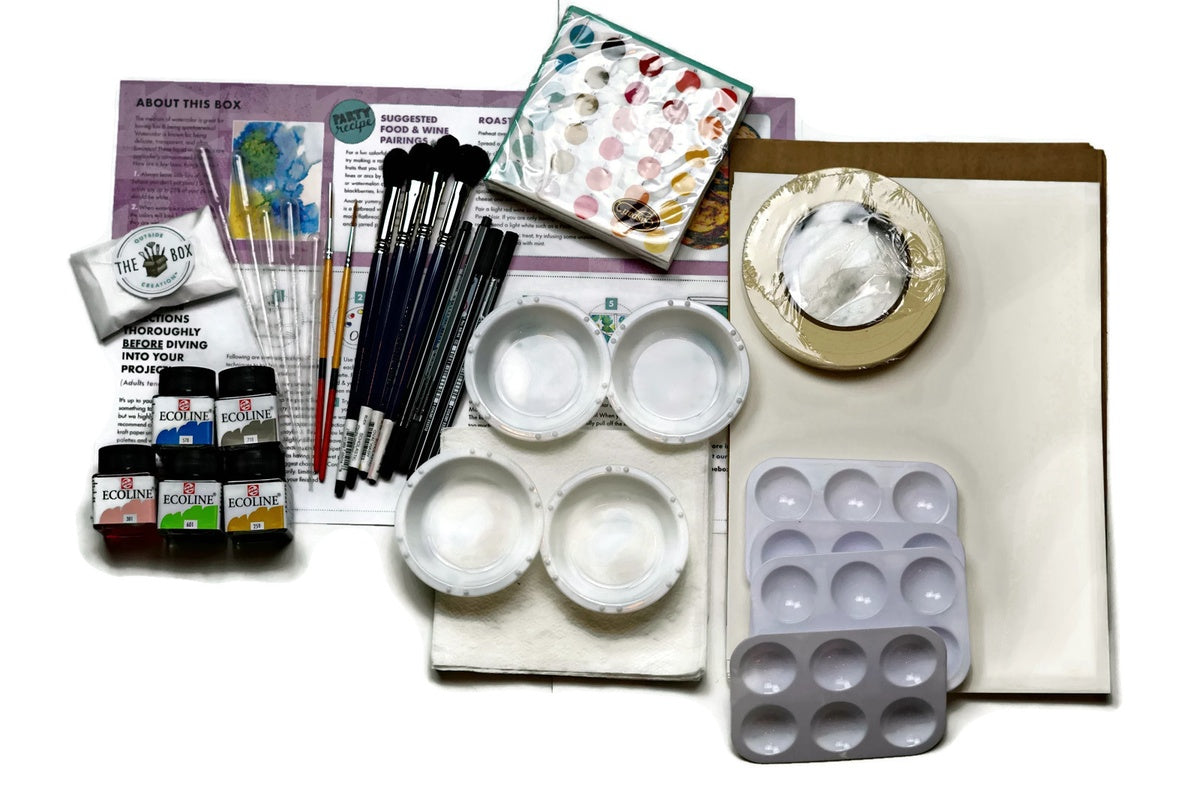 Art With Friends Watercolor Kit for 4