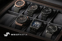 Wrist Mafia Watch of the Month subscription featuring premium men's watches worth over $100 plus giveaways