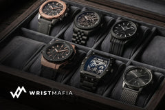 Wrist Mafia Watch of the Month subscription featuring premium men's watches worth over $100 plus giveaways