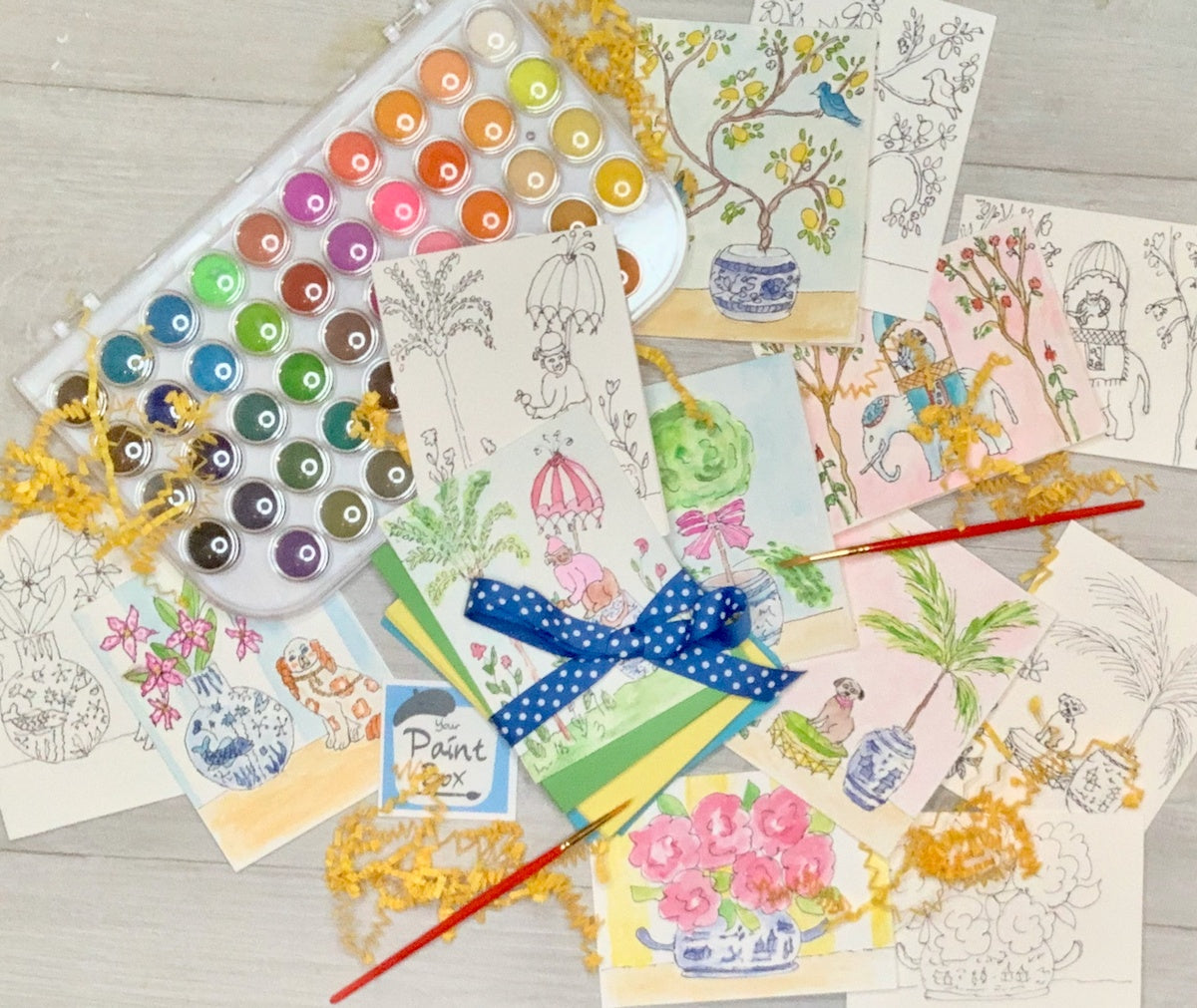 Your Paint Box WATERCOLOR PROJECTS!