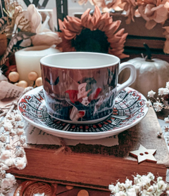 Dracula Inspired Teacup & Saucer