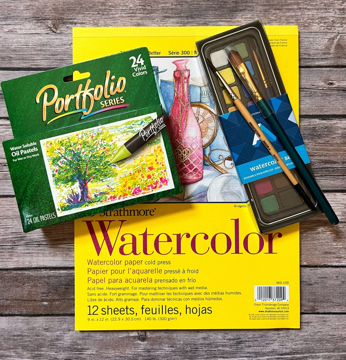 Young Artist Pack May 2022 - Watercolors and Watercolor Pastels
