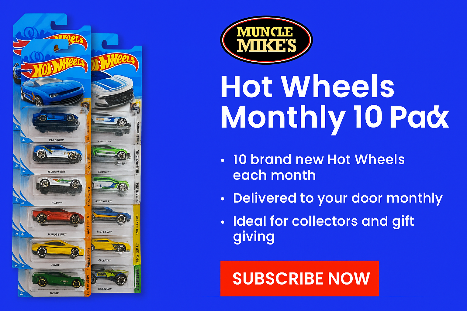 Hot Wheels 10 Pack Club Monthly Box: 10 Brand New Hot Wheels In The Package Each Month! Listing BUY IT 