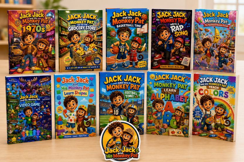 Jack Jack & His Monkey Pat Adventure Book Club