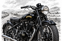 Motorcycle Legends Poster Subscription | 20 A3 Prints Monthly