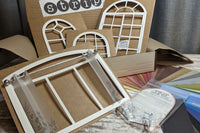 Torn Paper Art Craft Box