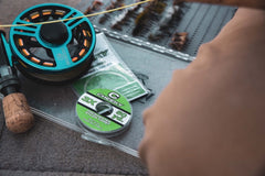 Cheeky Leader and Tippet included in Fall 23 box. Leaders are tapered to ensure delicate presentation and strong enough for trophy trout!