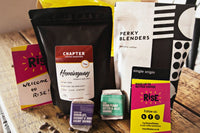 RISE monthly coffee box