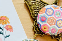 Buttons may be worn on our interchangeable magnetic accessories bases.  Get a free magnetic base with one year pre paid subscription.