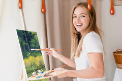 DIY Painting by Numbers Portraits