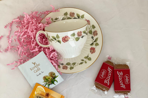 Vintage Teacup Club Duo - Teacup and Saucer