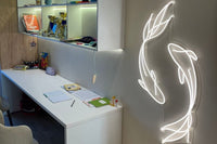 neon sign Kit for making neon signs: soldering iron, glue, acrylic, neon strips, solder, wire, fasteners. made by NeonSWOOSH UKRAINE