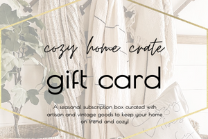 Image of Cozy Home Crate Gift Card