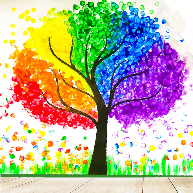 Image of Rainbow Magical Tree DIY Kids Art Box (1-2 Crafters)