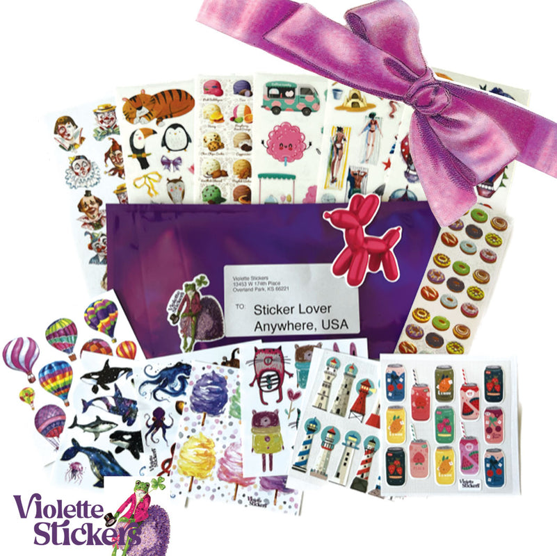 Image of April 2023 Sticker Subscription Pack