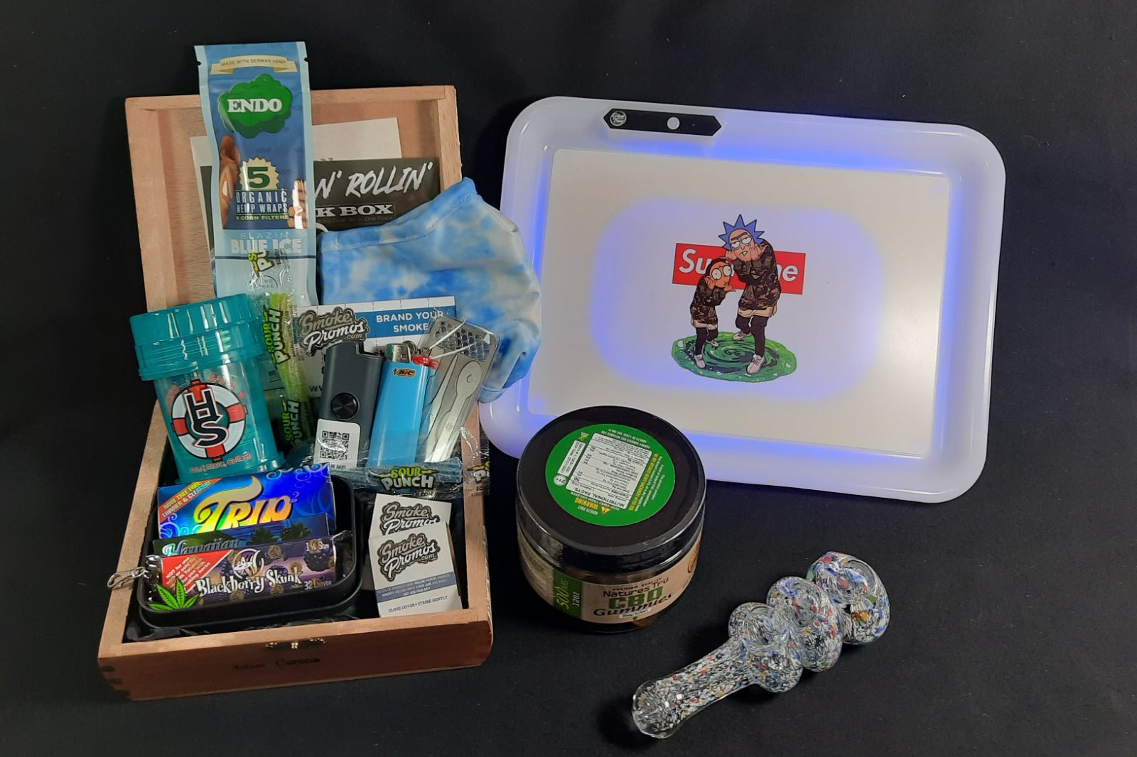 Lockable Cannabis/Weed Storage Box, Gifts for Potheads and Stoners – Happy  Kit