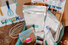 Boxes include dry ingredients, a high quality tool, recipes, AND a video tutorial! (Homemade Pop-Tarts with three flavor choices)