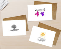 3 Greeting Cards
