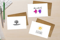 3 Greeting Cards