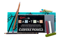 SketchBox subscription box featuring art supplies like markers, a notebook, and a brush for creative projects