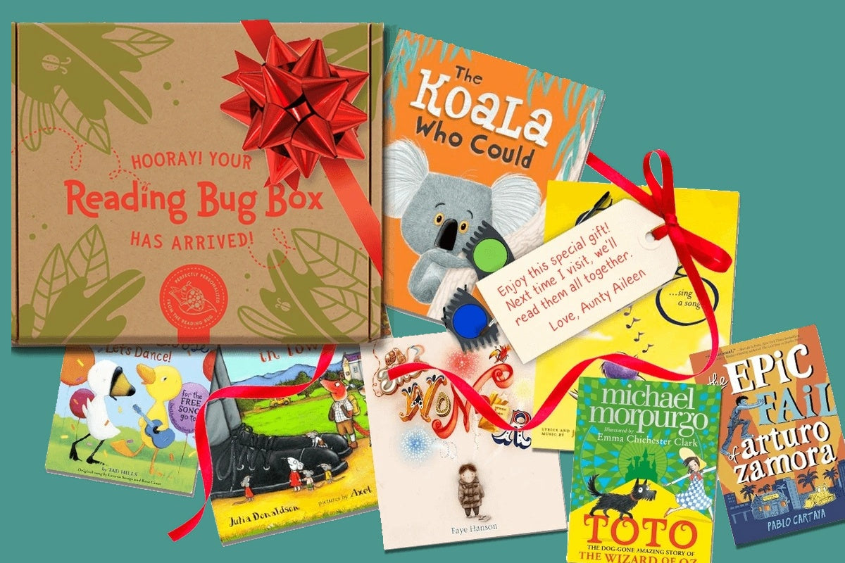 Reading Bug Book Box For 2 Children - Cratejoy