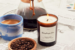 Premium candles hand-poured in small batches with 100% soy wax, fine fragrances and essential oils. Made with love. Non-toxic, clean, vegan.