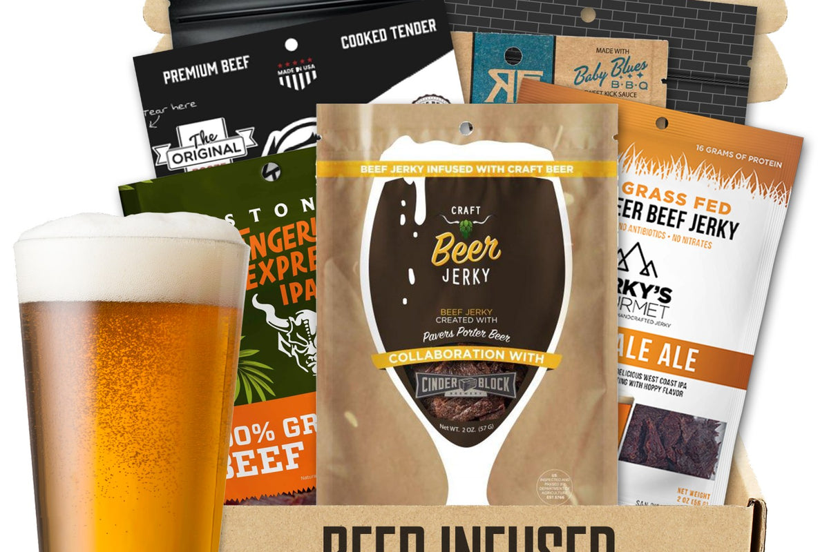 Image of Beer Infused Beef Jerky Box