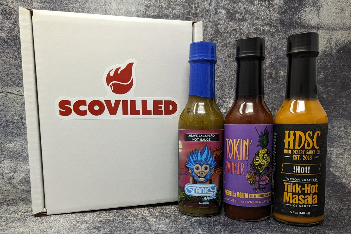 Customizable Hot Sauce Quarterly Subscription Box
