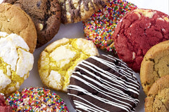 Each box you'll receive award-winning gourmet cookies. They are freshly baked then included in your monthly pairing box.