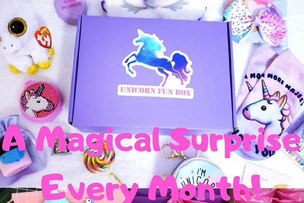 Unicorn Fun Box Subscription Box for Unicorn Lovers Cratejoy