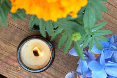 Soy Wax Candle Trio scented with Essential Oils