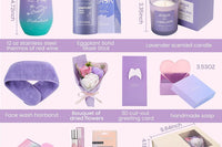 Wine Tumbler Scented Candle Spa Gift Box
