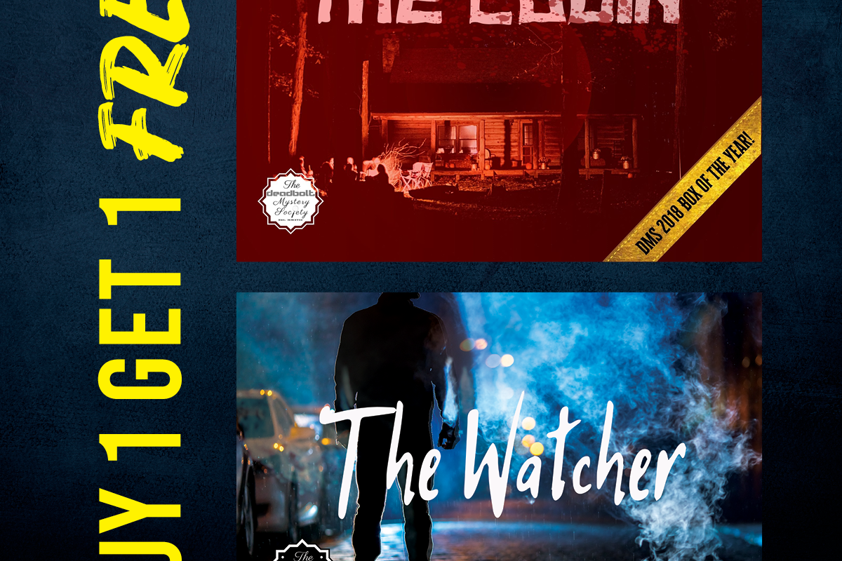 Image of Buy 1 Get 1 Free - The Cabin and The Watcher-item 4581634645