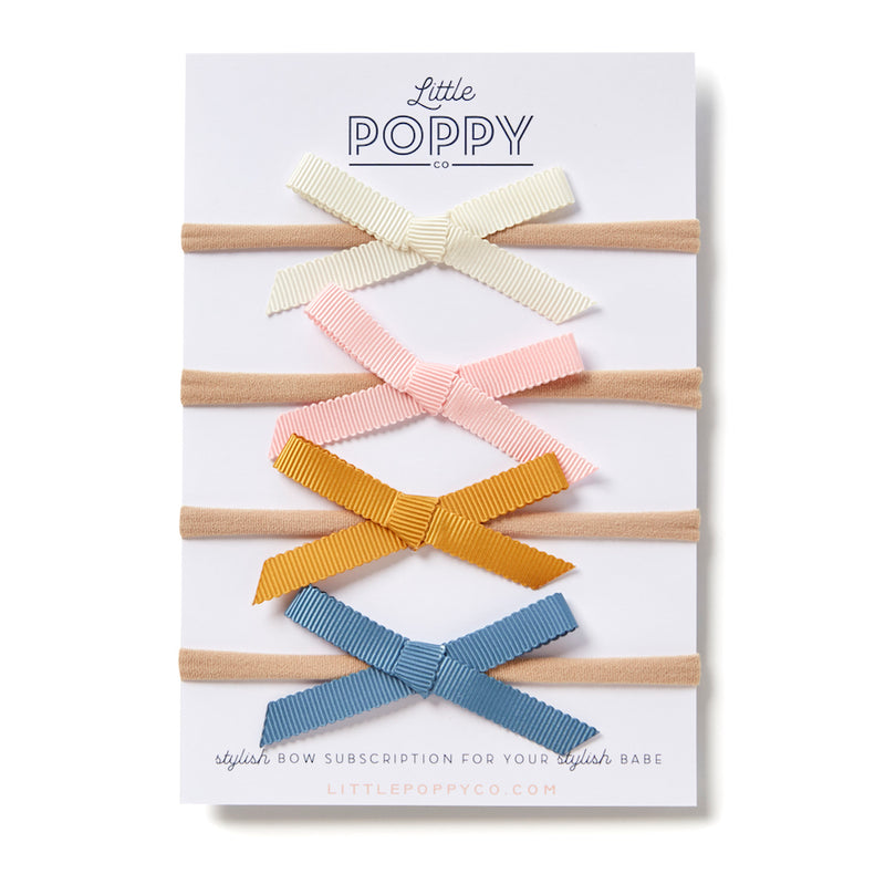 Image of Newborn set - ribbon poppy